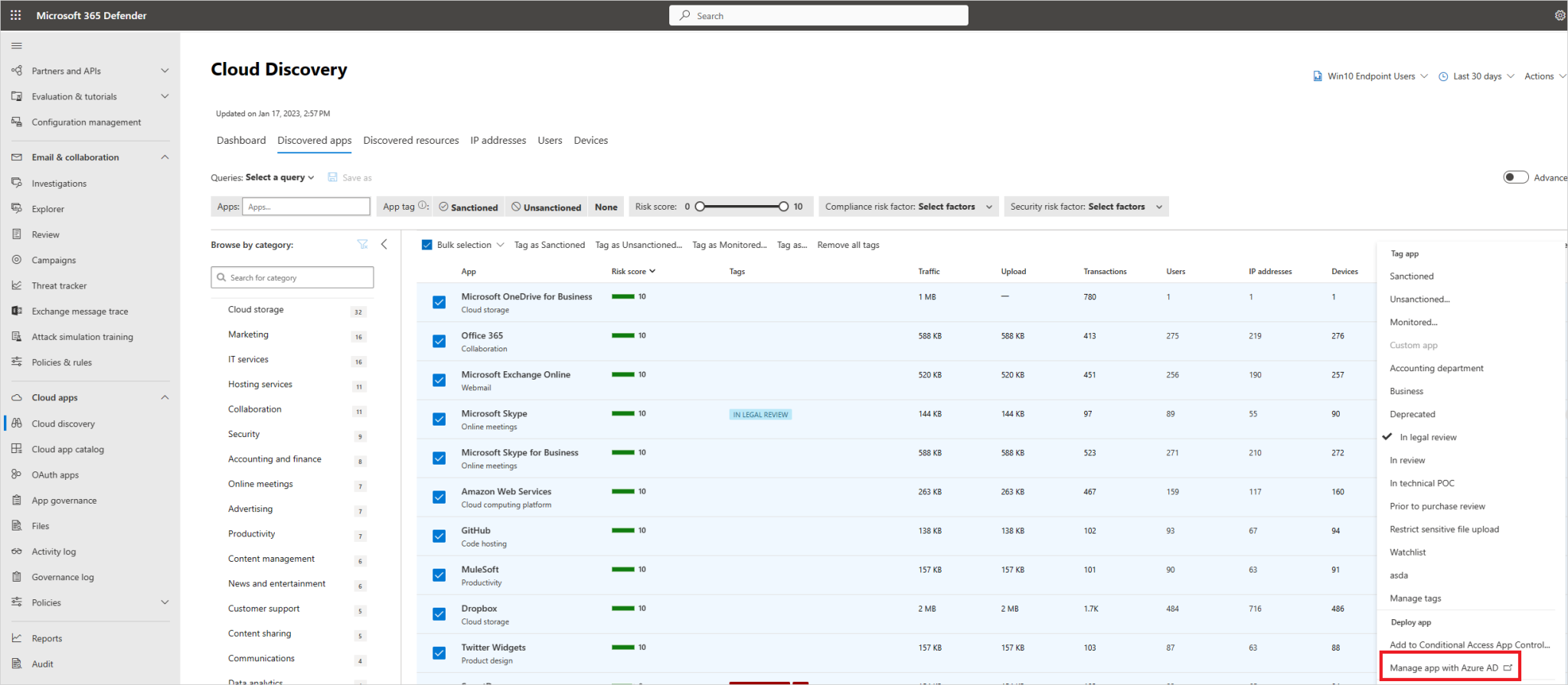 Microsoft Defender for Cloud Apps – Posts