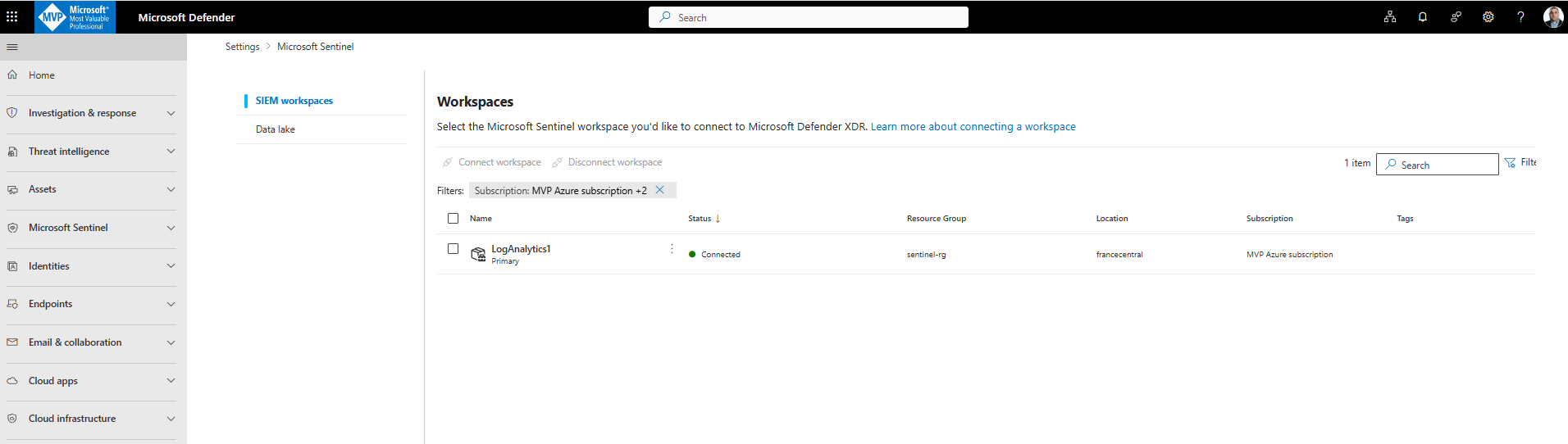 Microsoft Defender multitenant management