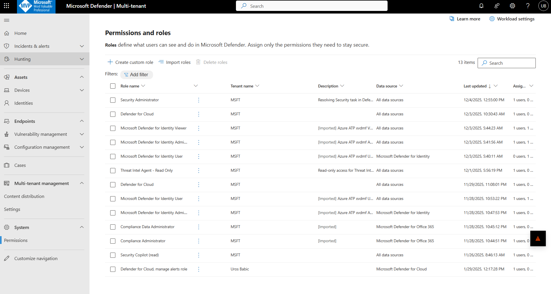 Windows Defender Multiple Users Microsoft Defender multitenant management